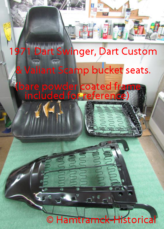 Attached picture late 1971 Valiant Scamp - Dart Swinger - Dart Custom seats with bare frame w.jpg